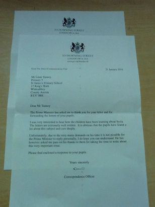 The Prime Minister's Office Writes Back!